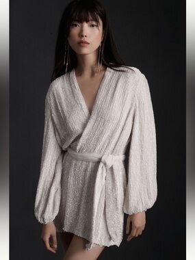 Retrofete Gabrielle Robe Dress -NWT Large